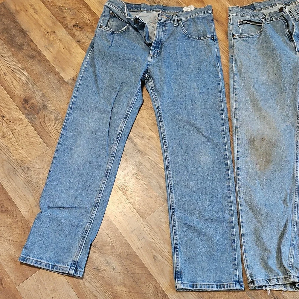 Wrangler Mens Straight Leg Jeans